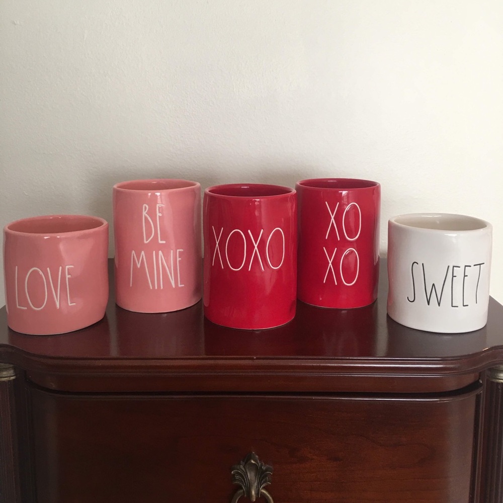 🔥 NEW Rae Dunn Valentines Candles mix n match🕯💖 Pink LOVE - Picture 5 of 8